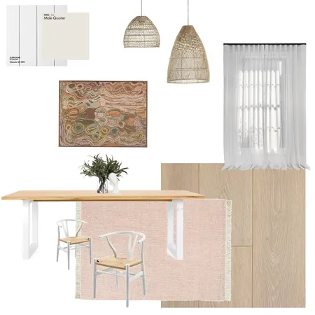 M9 PA Dinning Room Interior Design Mood Board by Banksia & Co Interiors on Style Sourcebook