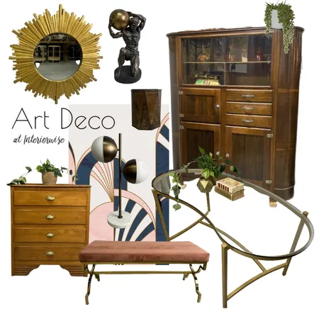 Art Deco Interior Design Mood Board by Interiorwise on Style Sourcebook