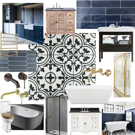 Blue Country Interior Design Mood Board by juleslove on Style Sourcebook