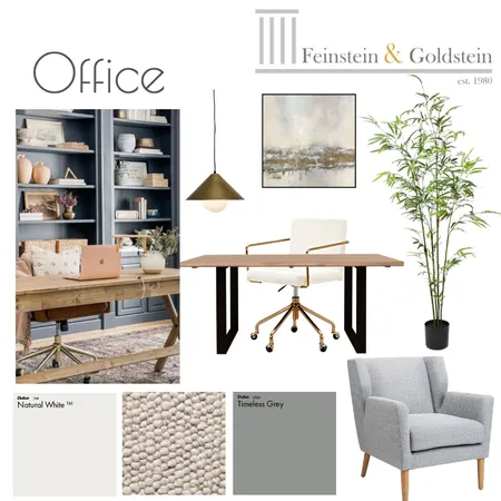 Office- Concept Board (final) Interior Design Mood Board by Britt Gradisen Interiors on Style Sourcebook