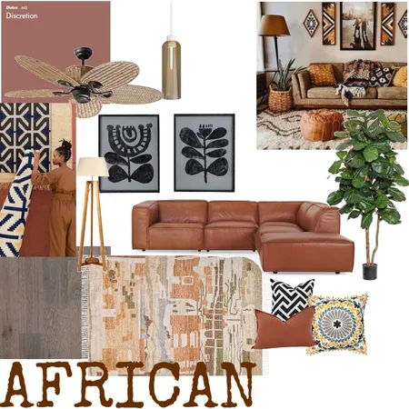 African Interior Design Mood Board by Keelyswll on Style Sourcebook