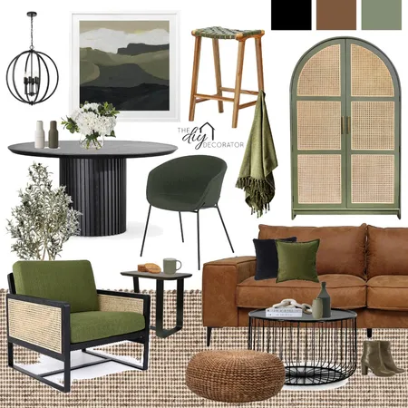 Living dining Interior Design Mood Board by Thediydecorator on Style Sourcebook