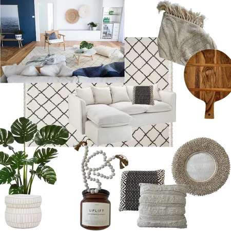 HAZEL NEW DISPLAY LIVING ROOM Interior Design Mood Board by Tiny House decor on Style Sourcebook