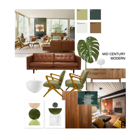 Mid Century Modern Interior Design Mood Board by Stephanie Tandingan on Style Sourcebook