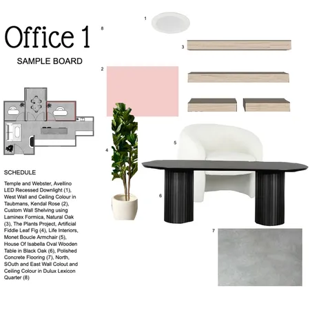 Office 1 Interior Design Mood Board by sgeneve on Style Sourcebook