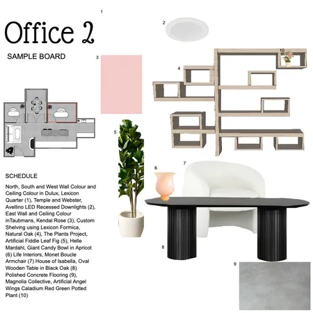Office 2 Interior Design Mood Board by sgeneve on Style Sourcebook
