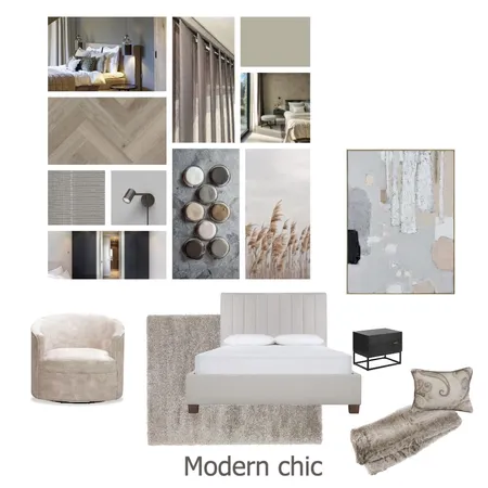 slaapkamer 3 Interior Design Mood Board by Claudia van Loon on Style Sourcebook