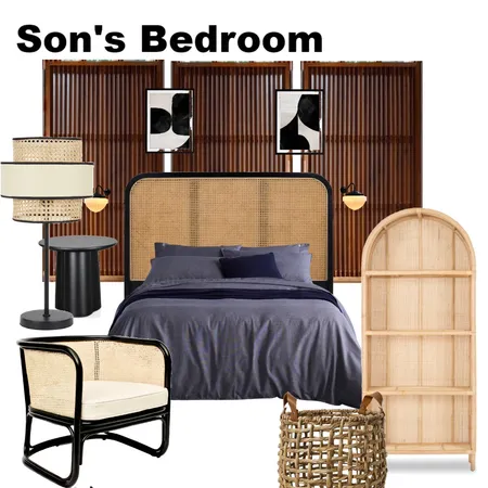 son's bedroom tropical design Interior Design Mood Board by kimdavid on Style Sourcebook
