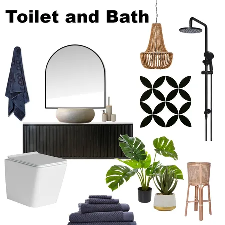 son's toilet and bath tropical design Interior Design Mood Board by kimdavid on Style Sourcebook