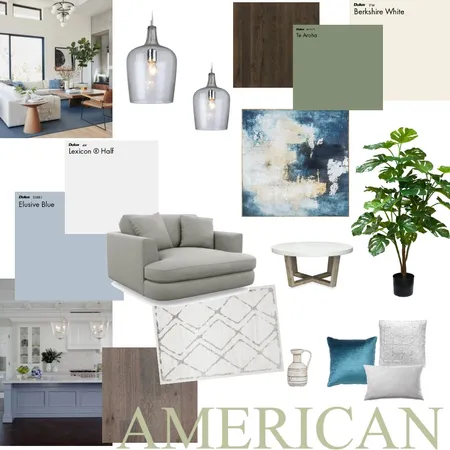 American Interior Design Mood Board by Keelyswll on Style Sourcebook