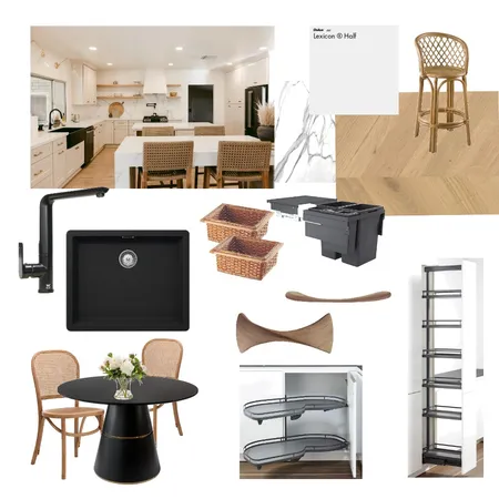 Kitchen - Black with coastal features Interior Design Mood Board by Häfele Home on Style Sourcebook
