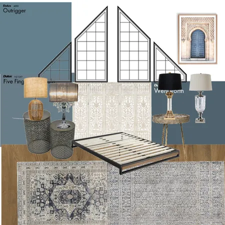 Moroccan Bedroom Interior Design Mood Board by Snaz-Designs on Style Sourcebook