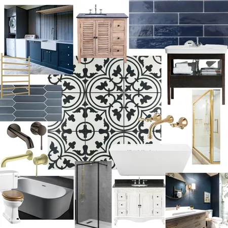 Blue Country Interior Design Mood Board by juleslove on Style Sourcebook