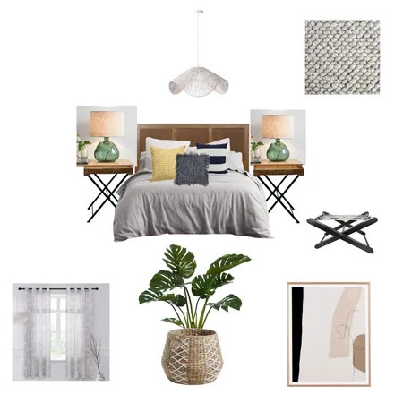 Bedroom 2 (spare) Interior Design Mood Board by Elva on Style Sourcebook