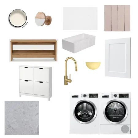 IDI Laundry/Mudroom Interior Design Mood Board by Joanne Marie Interiors on Style Sourcebook