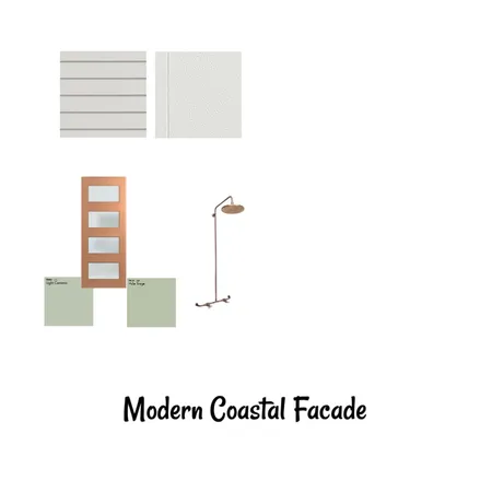 Modern Coastal Facade Interior Design Mood Board by justmark on Style Sourcebook