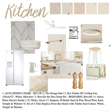 Kitchen Assignment 9 Interior Design Mood Board by murifue on Style Sourcebook