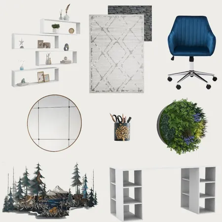 Office Space 2 Interior Design Mood Board by emzinger on Style Sourcebook
