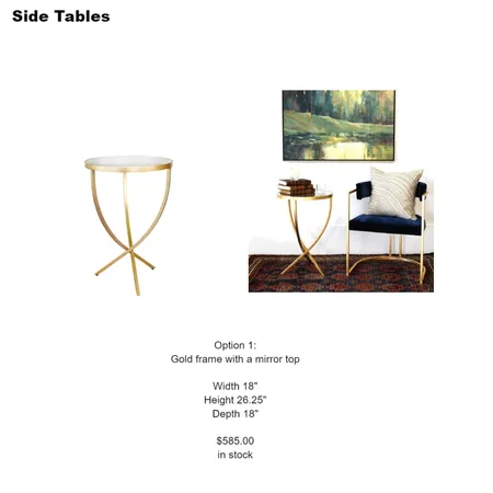 Side Table - K Rutz 1 Interior Design Mood Board by Intelligent Designs on Style Sourcebook