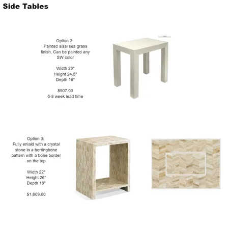 Side Table - K Rutz 2 Interior Design Mood Board by Intelligent Designs on Style Sourcebook