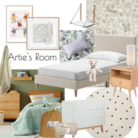 Artie's Room Interior Design Mood Board by Shannelleno5 on Style Sourcebook