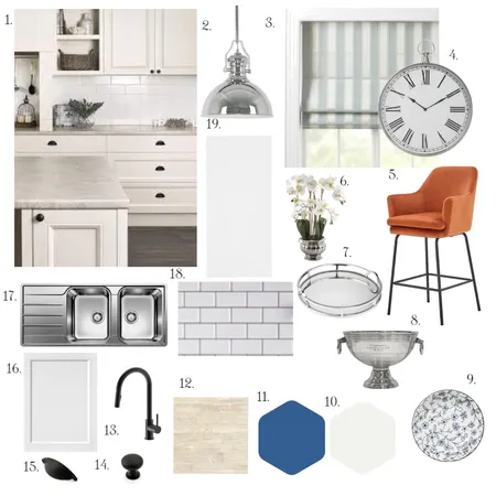 Coastal Kitchen New again Interior Design Mood Board by Jeny on Style Sourcebook