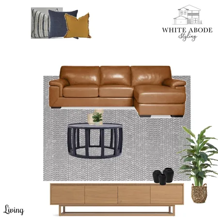 King - Living 5 Interior Design Mood Board by White Abode Styling on Style Sourcebook