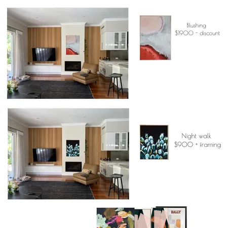 Fireplace art 2 Interior Design Mood Board by Little Design Studio on Style Sourcebook