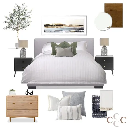 Bedroom 2 Bruce Lake - Terra Baltic Interior Design Mood Board by CC Interiors on Style Sourcebook