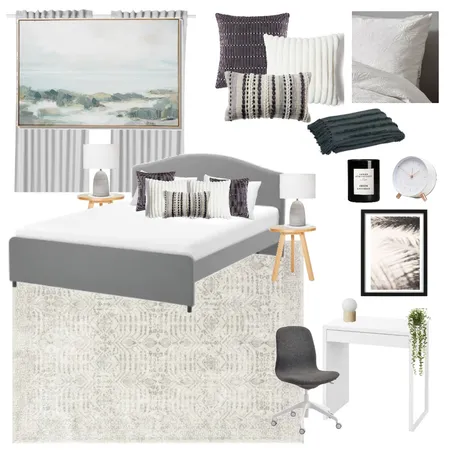 Kat - Guest Bedroom Interior Design Mood Board by Eliza Grace Interiors on Style Sourcebook