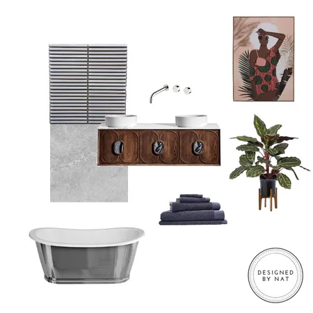 Bathroom Interior Design Mood Board by Designed By Nat on Style Sourcebook