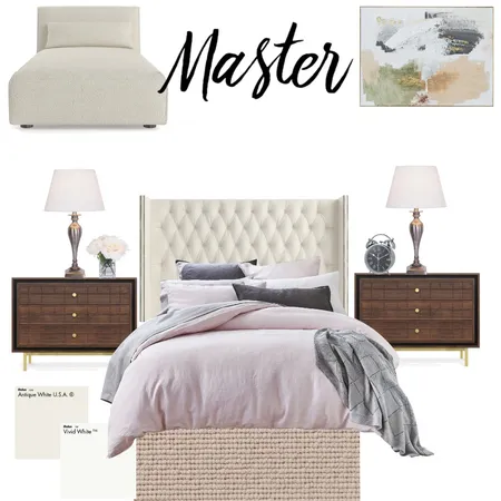 Master Bedroom Interior Design Mood Board by Jennifer2807 on Style Sourcebook