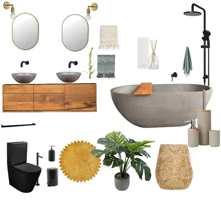 bathroom Interior Design Mood Board by molybrown on Style Sourcebook