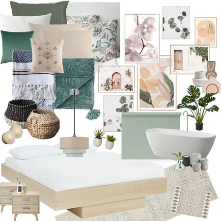 bedroom Interior Design Mood Board by Eleni.Tsa on Style Sourcebook