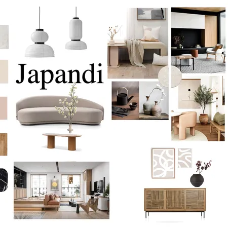 Japandi Moodboard Interior Design Mood Board by dessignr on Style Sourcebook