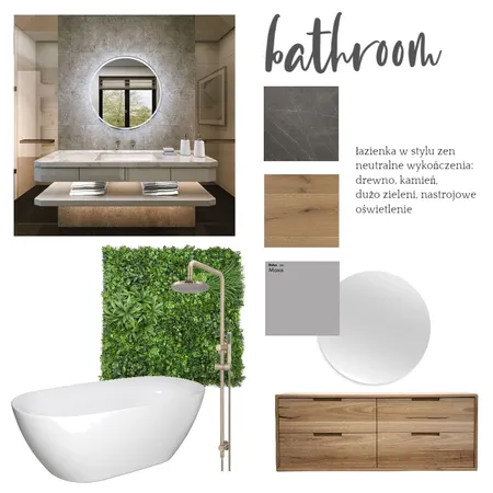 łazienka Interior Design Mood Board by Zuzanna on Style Sourcebook