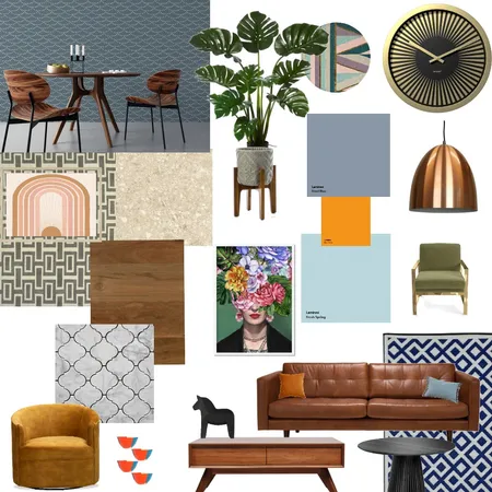 retro coffee Interior Design Mood Board by molybrown on Style Sourcebook