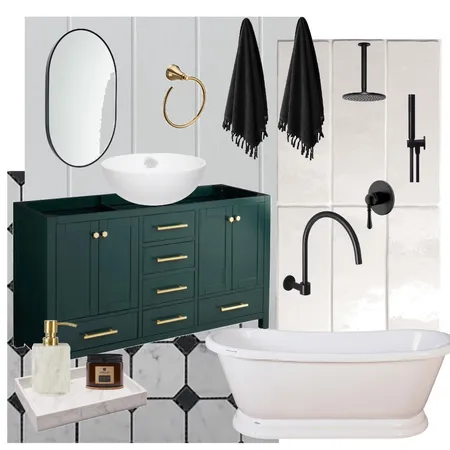 Bathroom mood Emerald Interior Design Mood Board by drummondandparkerdesign on Style Sourcebook