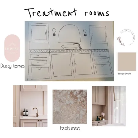 Le Beau Room - Treatment rooms Interior Design Mood Board by Arlen Interiors on Style Sourcebook