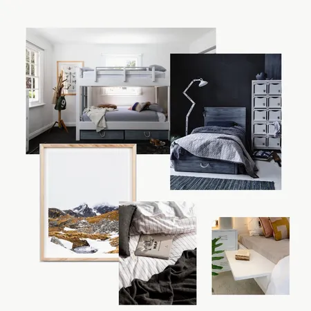 Nick Bunk Room Interior Design Mood Board by KMK Home and Living on Style Sourcebook