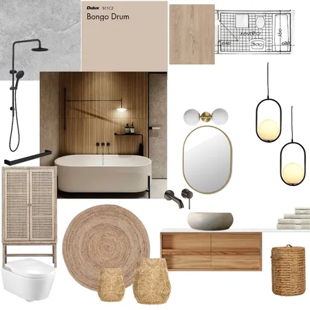 bathroom Interior Design Mood Board by sidosido on Style Sourcebook