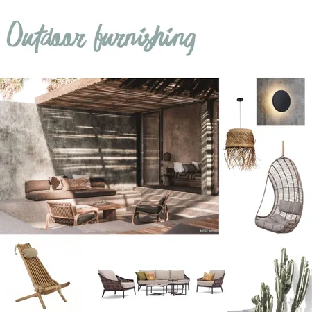 Outdoor furnishing Interior Design Mood Board by vkourkouta on Style Sourcebook