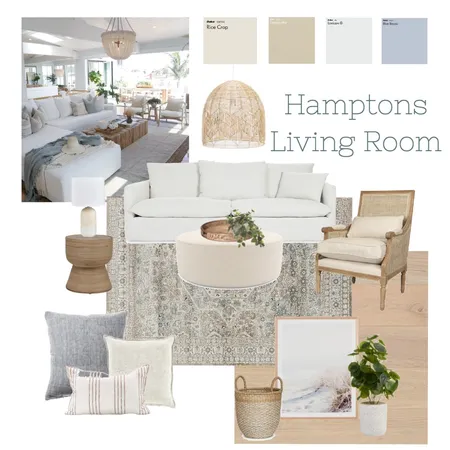 Hamptoms Interior Design Mood Board by ckahnrose on Style Sourcebook