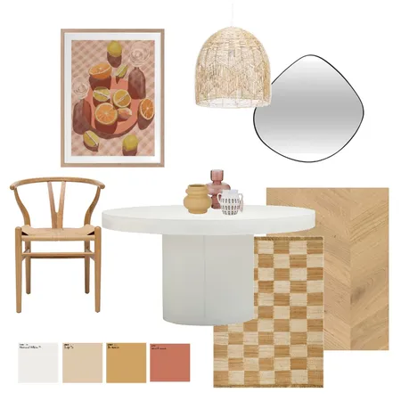Dining Table Interior Design Mood Board by Masie Interiors on Style Sourcebook
