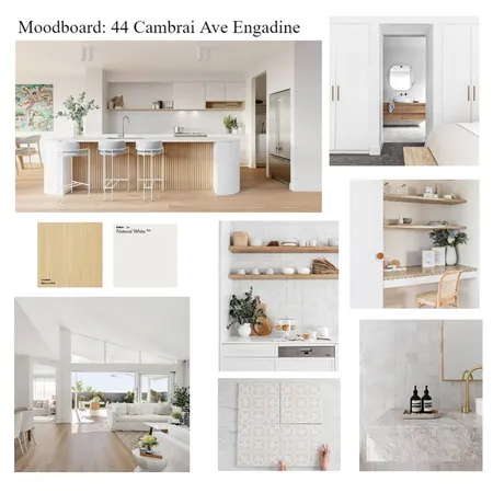 44 Cambrai Ave Engadine Interior Moodboard Interior Design Mood Board by aliceandloan on Style Sourcebook