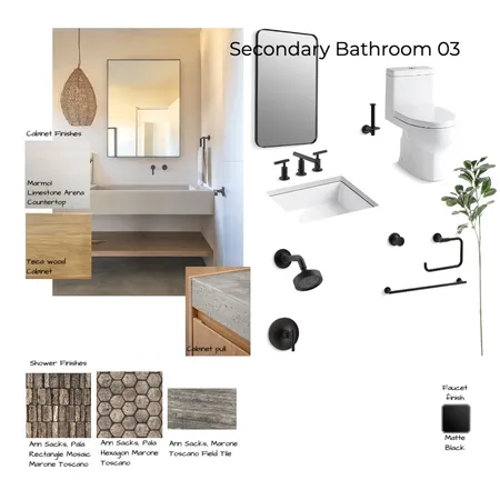 Bathrooms 03 Interior Design Mood Board by Noelia Sanchez on Style Sourcebook