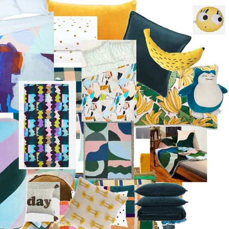 Curtis bedding  quilts Interior Design Mood Board by Little Design Studio on Style Sourcebook