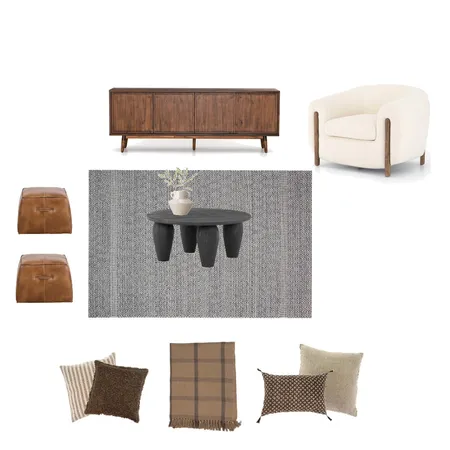Maia Living Room Interior Design Mood Board by LC Design Co. on Style Sourcebook