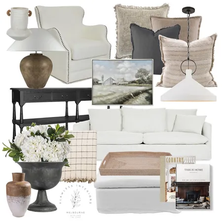 Country Retreat - Kangaroo Ground Interior Design Mood Board by Flawless Interiors Melbourne on Style Sourcebook