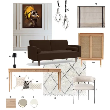 Study 2 Interior Design Mood Board by Estelle Gay on Style Sourcebook